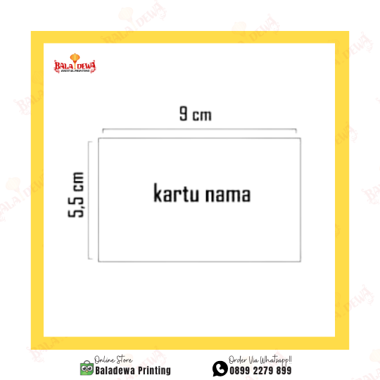 Cetak Kartu Nama BC