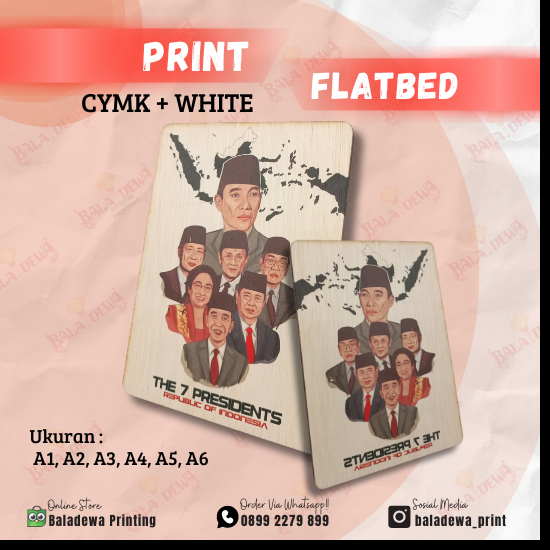Print Flatbed Uk A6 CMYK 